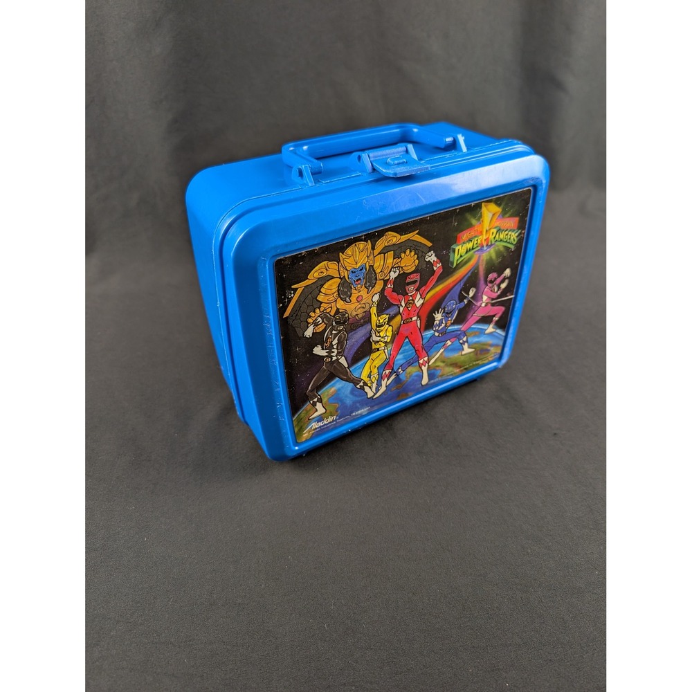 Vintage 1993 Mighty Morphin Power Rangers Aladdin Lunch Box